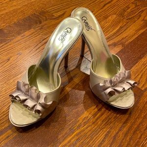 Barely worn Carlos 8M evening heels